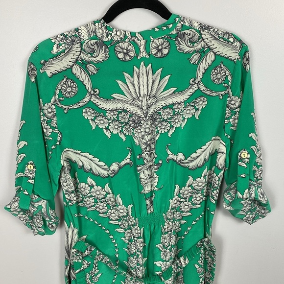 Yoanna Baraschi button front dress with roll tab sleeves - Picture 12 of 16